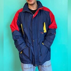 Snowridge Women’s (Unisex) Vintage Colorblock 3-in-1 Ski Jacket – Size Medium